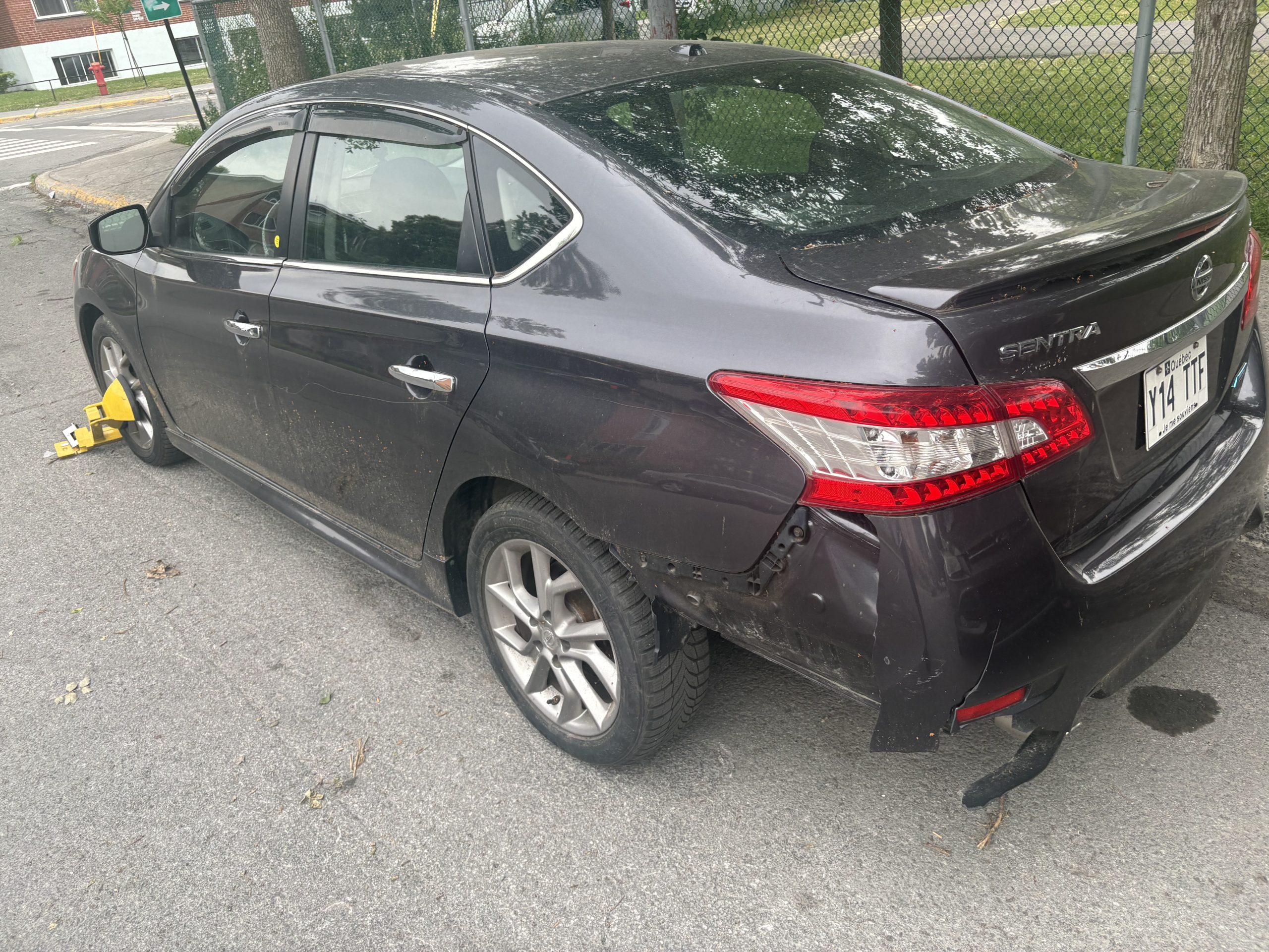 FD - NISSAN SENTRA 2015 NOIR (26-1091) - photo 4