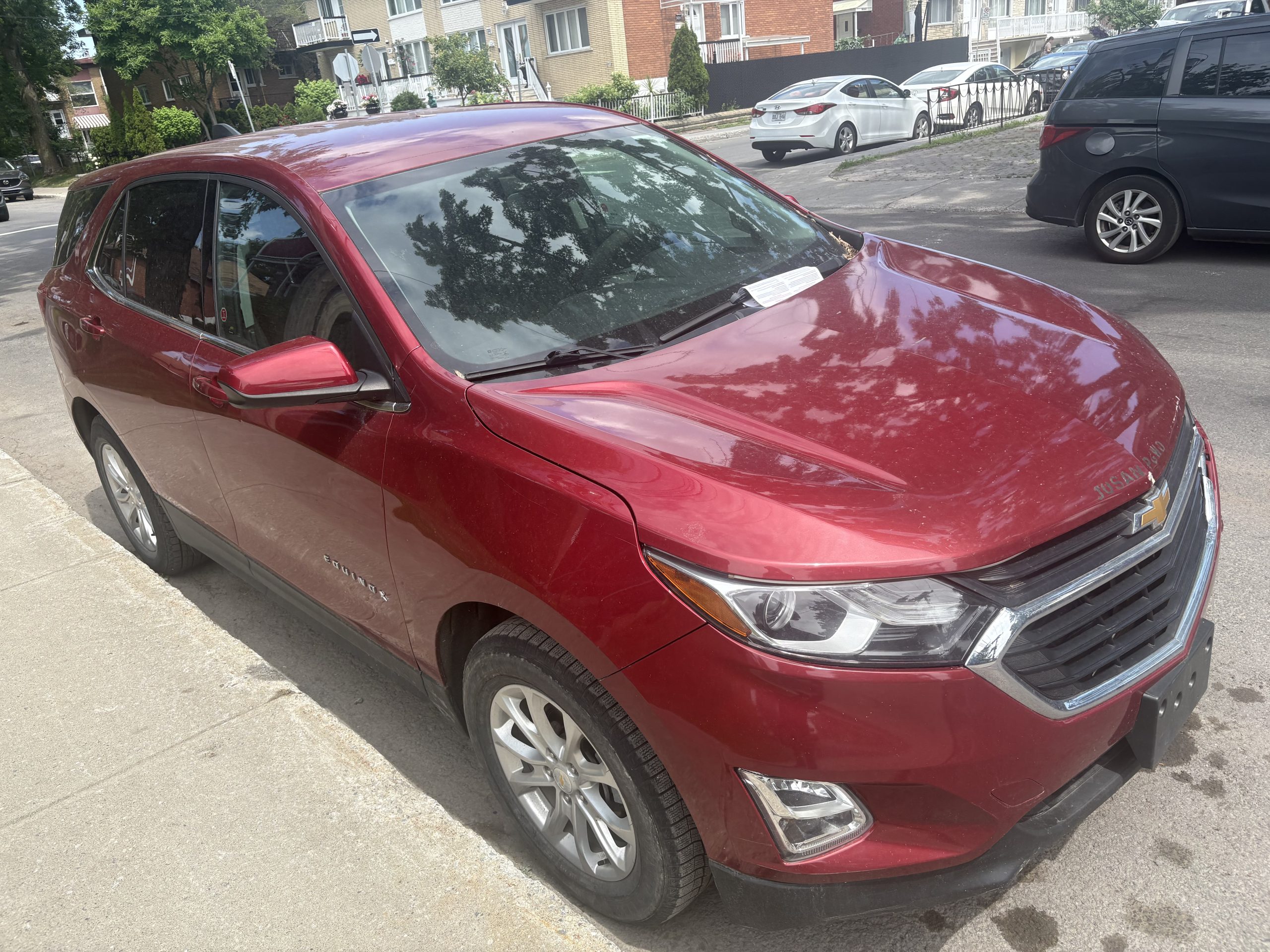 FD - CHEVROLET EQUINOX 2020 ROUGE (26-1124)