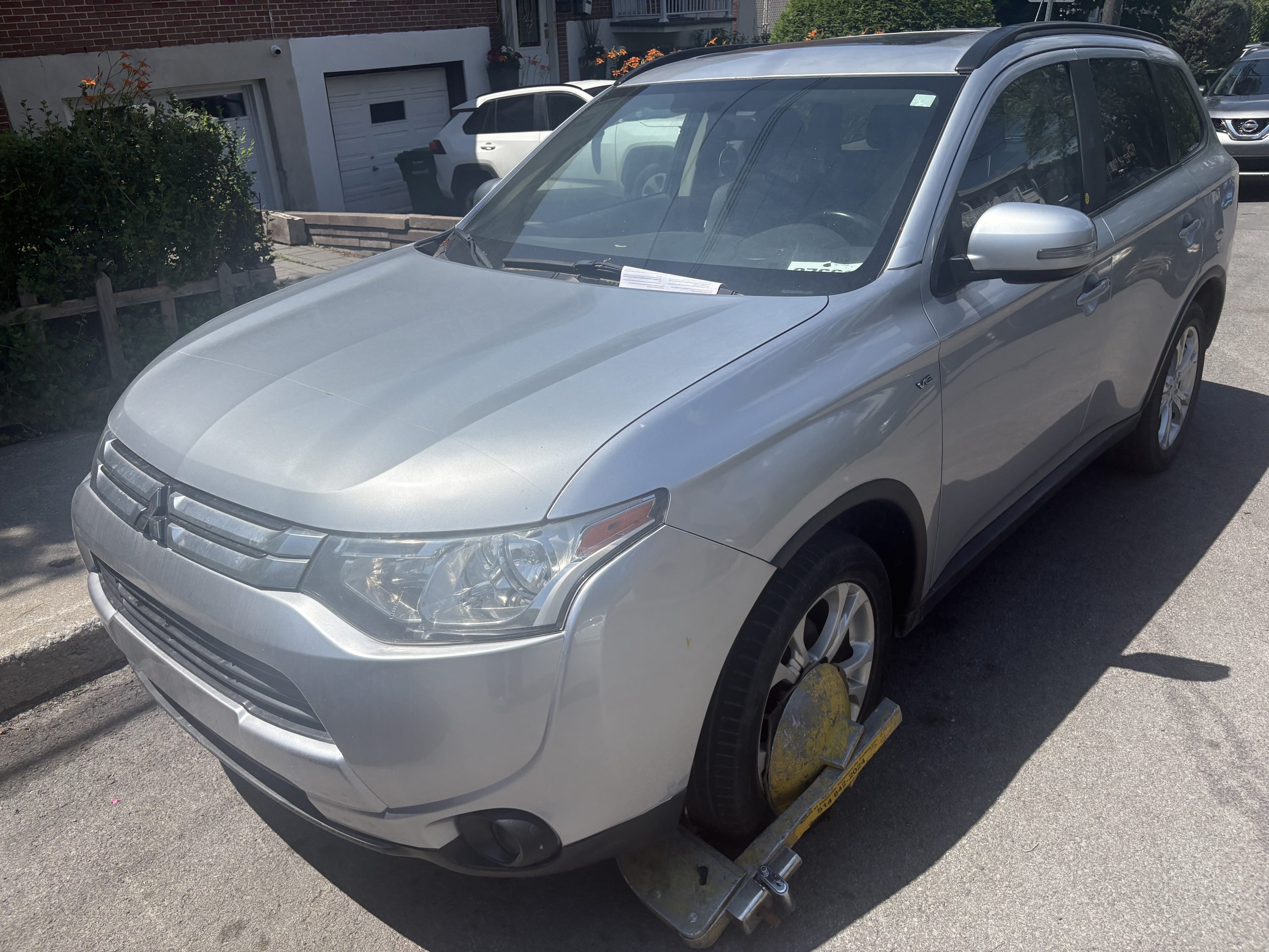 FD - MITSUBISHI OUTLANDER 2015 GRIS (26-1149) - photo 2