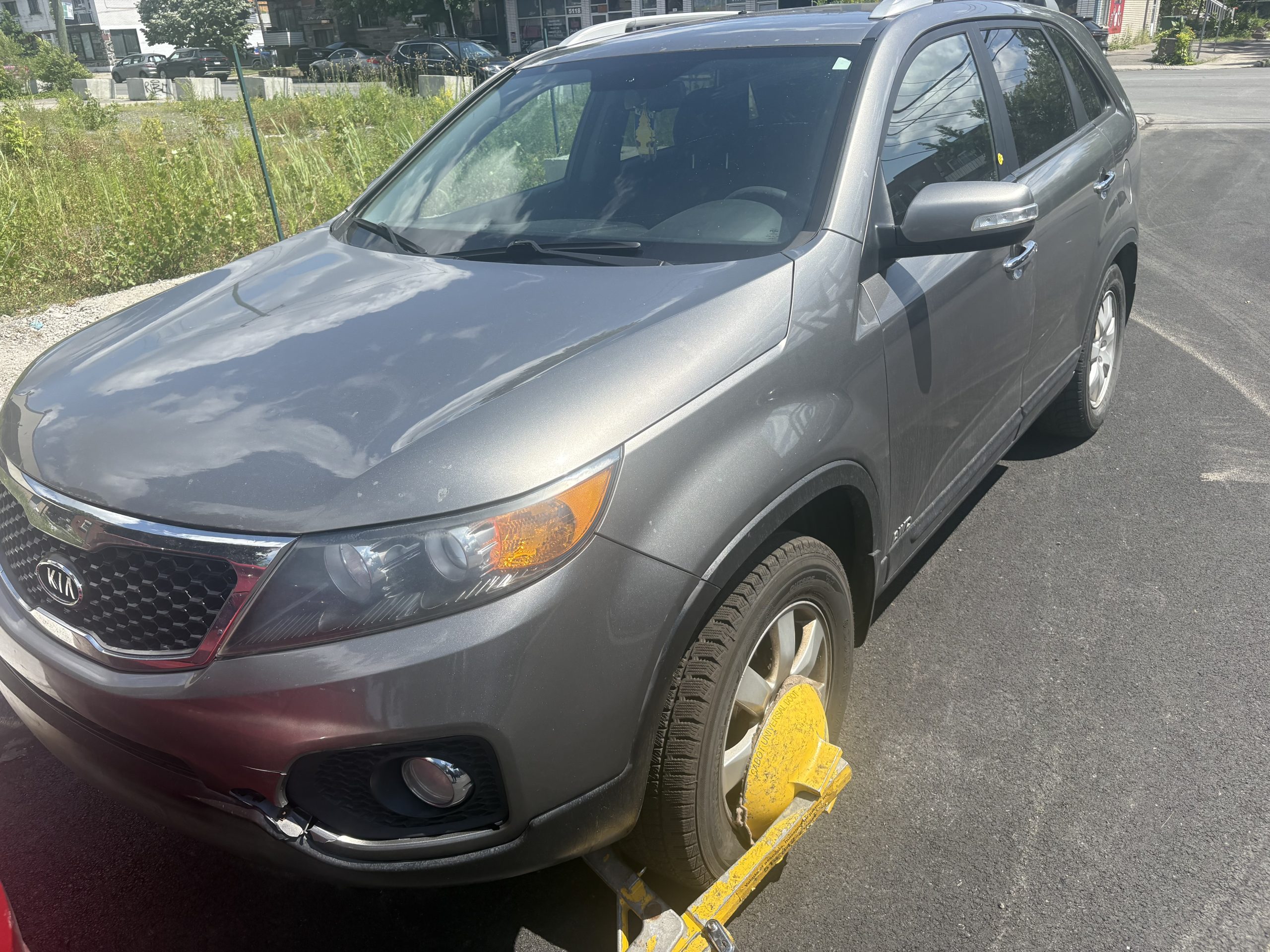 FD - KIA SORENTO 2012 GRIS (26-1150) - photo 2